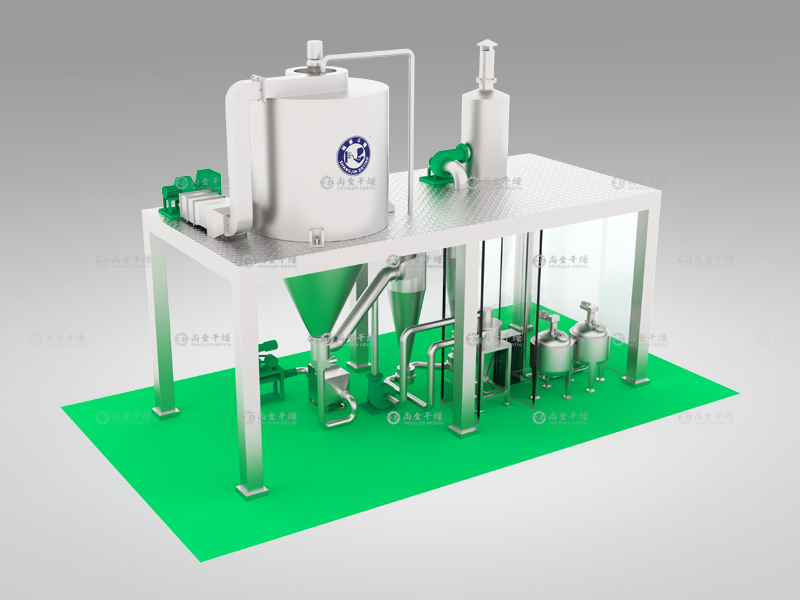 TCPG Precision Ceramic spray Pelletizing Dryer